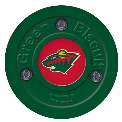 Green Biscuit NHL Team Hockey Puck - Image 23