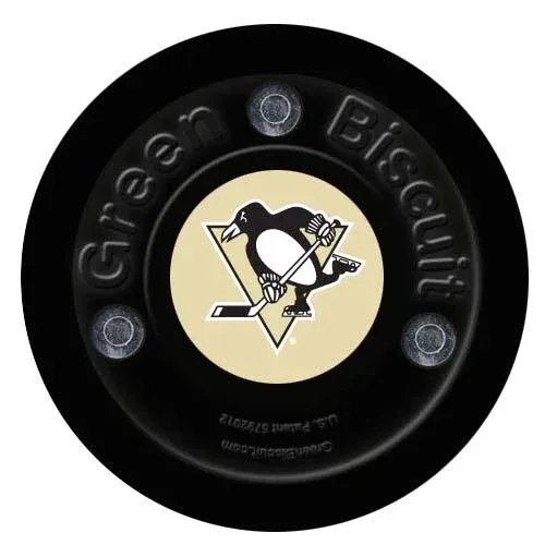 Green Biscuit NHL Team Hockey Puck - Image 29