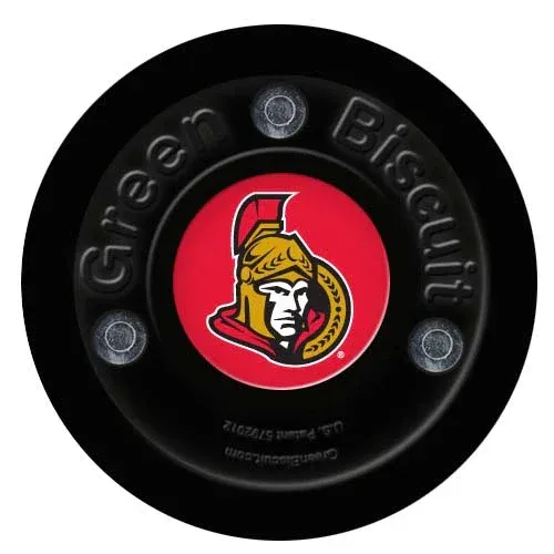Green Biscuit NHL Team Hockey Puck - Image 8