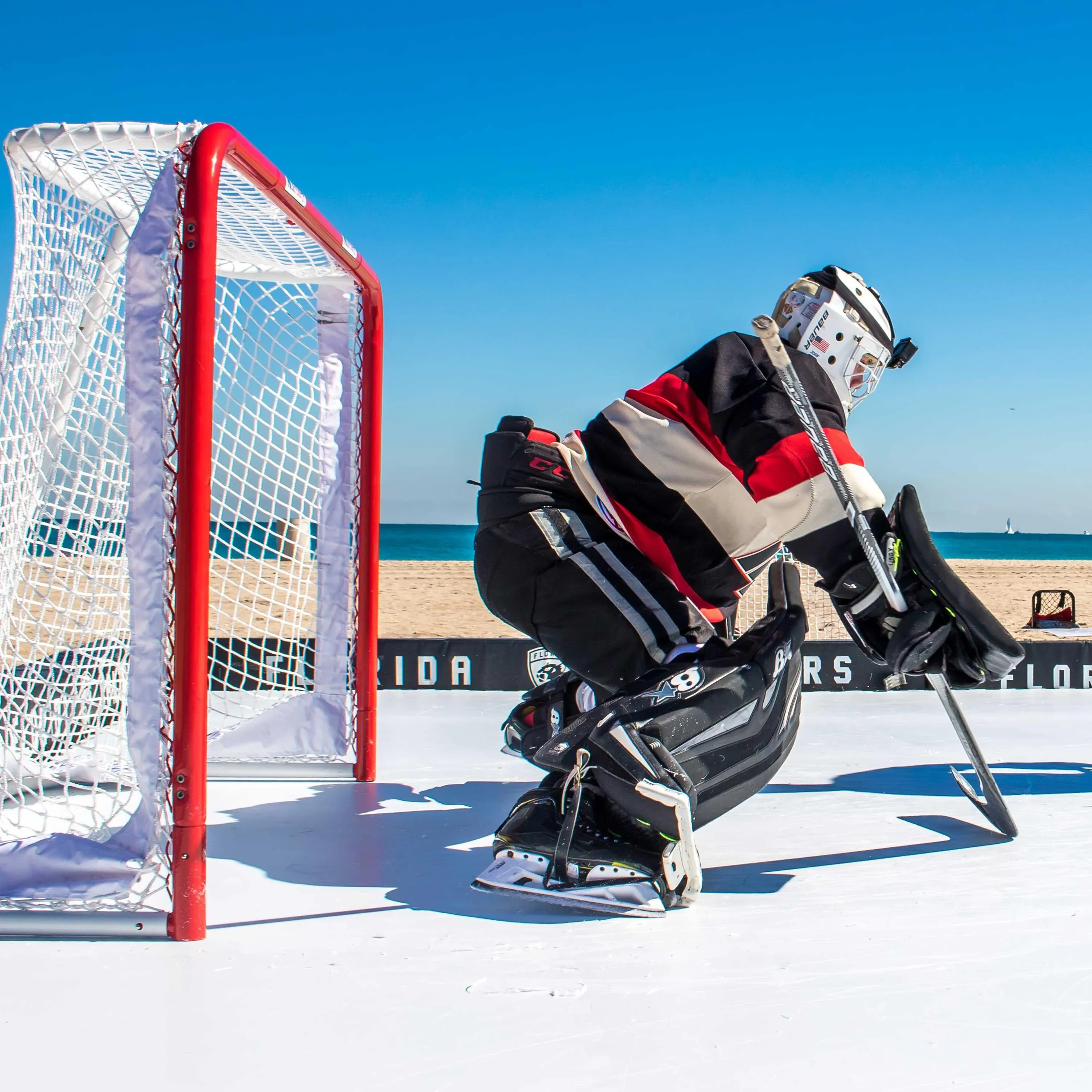 Indestructible Goal Heavy Duty Hockey Net - Image 4